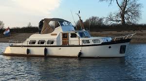 Vedette Hollandaise Fluviale Et Cotiere Zuiderzee Kruiser Bateaux Bateau Occasion Hollande