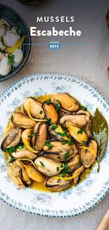 Mussels Escabeche Recipe Recipe Escabeche Recipe Mussels Recipe Recipes