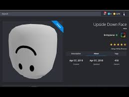 Weird roblox hats/items is a group on roblox owned by weirdrobloxhatholder with 332 members. Weird Hats Roblox Released As A Toy Code Upside Down Face Youtube