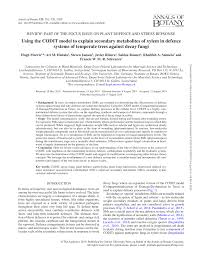 Pdf Using The Codit Model To Explain Secondary Metabolites Of The Xylem In Defence Systems Of Temperate Trees To Decay Fungi