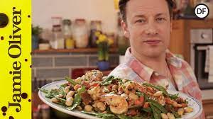 Add the prawns, marinade and orange wedges and cook for 5 to 6 minutes, or until the prawns are crisp and opaque, then arrange on top of the couscous, getting all the juices out of the pan and onto the couscous. Healthy Pan Cooked Prawns Jamie Oliver Youtube