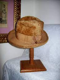 Vintage 1950s Light Brown Plush Fedora Hat By Juli Kay Of Etsy Fedora Fedora Hat Vintage 1950s