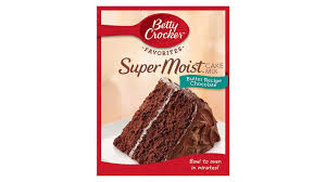 Betty crocker baking mix, super moist cake mix, butter recipe chocolate, 15.25 oz box (pack of 6) : Betty Crocker German Chocolate Cake Mix Recipes