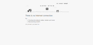 Jump the dinosaur trex over the cacti to gain points. The Story Behind Google Chrome Dinosaur Game Theitstuff