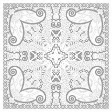 For centuries, in many cultures (eg tibet), the mandala is used as a tool to facilitate meditation. Squared Complex Mandala Coloring Page Very Difficult Mandalas For Adults 100 Mandalas Zen Anti Stress