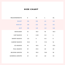 indi fashion size chart get measured for your indian