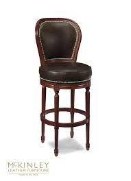 Prior to prohibition, bar stools in america were not used in drinking establishment, but in food establishments. Cameo Swivel Bar Stool Has Traditional Stylings With Nailhead Trim And A Carved Wood Frame This Classic Ba Bar Stools Traditional Bar Stool Classic Bar Stools