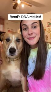 How cool that we were able to find some of her relatives through @Wisdom  Panel and learn a little more about our rescue girl❤️ Plus we discovered  Remi had two genetic health considerations