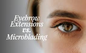 This allows the microbladed curved eyebrows to fade and produce a more natural look. Eyebrow Extensions Vs Microblading