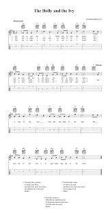 There you'll find classical sheet music, pop, rock, jazz or film scores for the xylophone, vibraphone or marimba. The Holly And The Ivy Easy Guitar Sheet Music And Tab With Chords And Lyrics