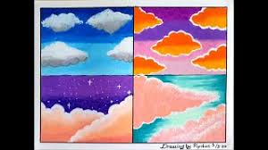 Mewarnai pemandangan sketsa gambar pemandangan alam grosir. Cara Mewarnai Gradasi Langit Dan Awan Yang Cerah Ceria Cute766