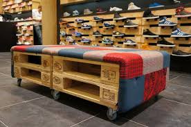 Siedzisko Z Palet Thiết Kế Nha Pallet Trang Tri