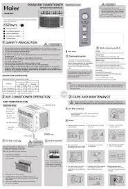 Control the position of air door: Haier Hw 05lma13 User S Manual Manualzz