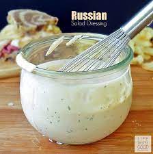 Homemade Russian Salad Dressing By Life Tastes Good Homemade Russian Dressing Homemade Rootbeer Recipe Russian Salad Dressing