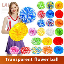 Diy How To Make Pom Poms | Cheer Leader Pom Pom | Easy Way Of Making Pom Pom  | Dance Props Ideas - Youtube