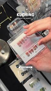 Spot us at Unimas Now ! ✨💕🌸 #kuchingpressonnail #kuchingnailsalon  #kuchingsarawak