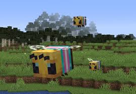 According to all known laws of aviation, a bee shouldnt be able to fly, and . Trans Minecraft Bees Flying Blank Template Imgflip