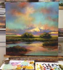 Landscape Paintings And Photographs This Painting Is So Soft Photography Magazine Leading Photography Magazine Bring You The Best Photography From Around Sunset Painting Art Art Painting