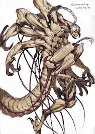 House Centipede Cryptid Oc I Colored The Sketch That I Did The Other Day Haven T Name Hi Creature Concept Art Fantasy Character Design Mythical Creatures Art