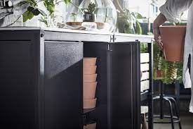 This is why danver stainless steel outdoor kitchen cabinets are specifically designed and engineered for outdoor kitchens, transition rooms, rooftops, and other spaces where durability is a concern. Grillskar Door Side Units Back Black Stainless Steel Outdoor 86x61 Cm Ikea