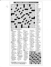 Wall Street Journal Crossword Puzzles Crossword Puzzles Crossword Wall Street Journal