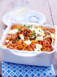 Griechischer Hackauflauf Mit Kritharaki Nudeln Rezept Lecker Rezepte Rezepte Mit Feta Griechisches Essen