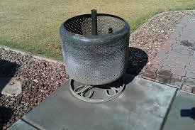 Washing Machine Tub Fire Pit Barrel Fire Pit Fire Pit Cool Fire Pits