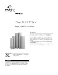 Vivosun heat mat & thermostat set.x20 heat mat with a jump start heat mat thermostat. Nuheat Standard Mats The Thinnest Pre Built Electric Floor Heating Mat