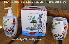 Bathroom decor cats dogs horses. How To Decorate An Adorable Dr Seuss Cat In The Hat Themed Bathroom For The Kiddos Themed Bathroom Bear Bathroom Decor Bathroom Kids