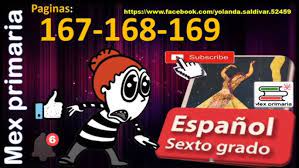 We did not find results for: Espanol 6 Explicacion Espanol Sexto Grado Pagina 167 168 169 Espanol 6 Youtube