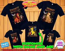 Lion King Birthday Shirt Lion King Family Shirts Lion King Etsy Lion King Birthday King Birthday Lion King Baby Shower