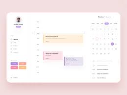 Timenote Desktop App Calendar User Interface Design Interface Design Calendar App