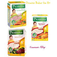Kandungan prebiotic fos pada bubur promina sangat baik . Promina Bubur Tim Bayi 8 Bubur Bayi 8 Bulan Ke Atas Bella Shop Shopee Indonesia