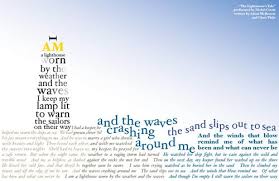 Nickel Creek The Lighthouse S Tale And The Waves Crash Around Me The Sand Slips Out To The Sea And The Winds That Blow Remind Me Of What Has Been Bonheur