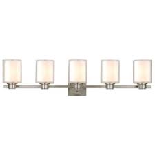 5 Light Vanity Lighting Lighting The Home Depot
