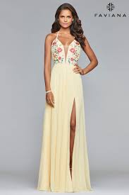 Faviana 10000 Faviana Prom Dresses Prom Dresses Yellow Gold Prom Dresses