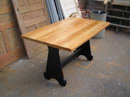Small Table With Natural Antique Pine Top And Black Painted Legs Dining Table Table Small Tables