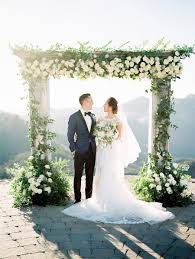 Why not bring your ceremony table flowers to display here later on? Celestial Wedding Inspiration Written In The Stars Ruffled