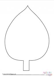 Leaf Template 1