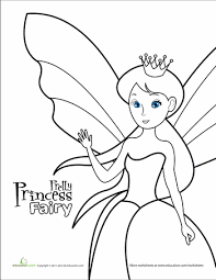 Dream and imagine exceptional adventures. Fairy Princess Worksheet Education Com Coloring Pages Princess Coloring Preschool Coloring Pages