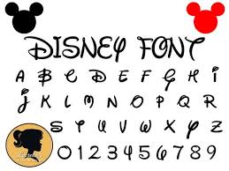 Maybe you would like to learn more about one of these? Disney Font Svg Instant Download Disney Cut File Font Etsy
