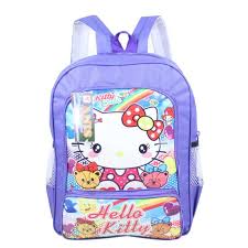 Sarana edukasi art center lukis tembok via. Jual Tas Anak Susun Hello Kitty Ungu Tas Anak Cewek Sekolah Paud Tk Sd Berkualitas Terbaru Gambar Kartun Lucu Terbaru Juni 2021 Blibli