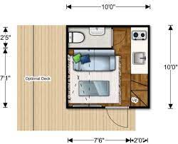 100 Sq Ft Prefab Nomad Micro Home Could You Live This Small Small Prefab Homes Small House Plans Micro House