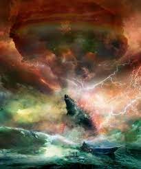 the king of the monsters image by scott chambliss godzilla godzilla monster kaiju monsters