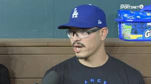 Anthony Banda goes one-on-one with Kirsten Watson ahead of the #Dodgers  matchup in Texas with the Rangers
