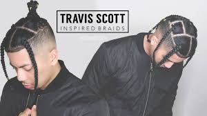 How to achieve travis scott short braids hairstyle. Travis Scott Braids Straight Hair