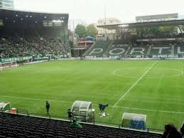 providence park section 118 home of portland timbers