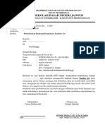 Contoh proposal bantuan tandon air. Surat Permohonan Bantuan Tandon Air Sdn Jangur Pdf