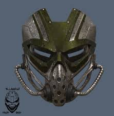 Mortal Kombat 11 Kabal Mask Etsy In 2020 Cool Masks Warrior Outfit Masks Art