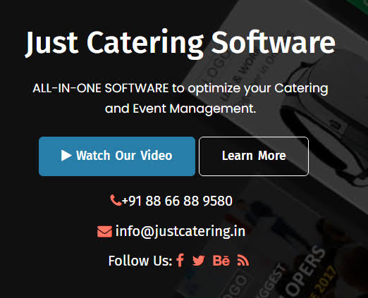 JUST CATERING SOFTWARE product image